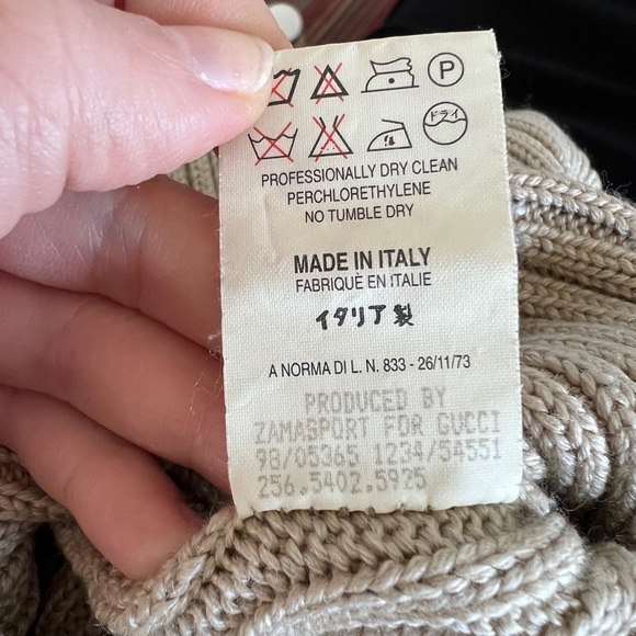 GUCCI Wool, Silk, and Cashmere Turtleneck Sweater - Picture 2 of 9